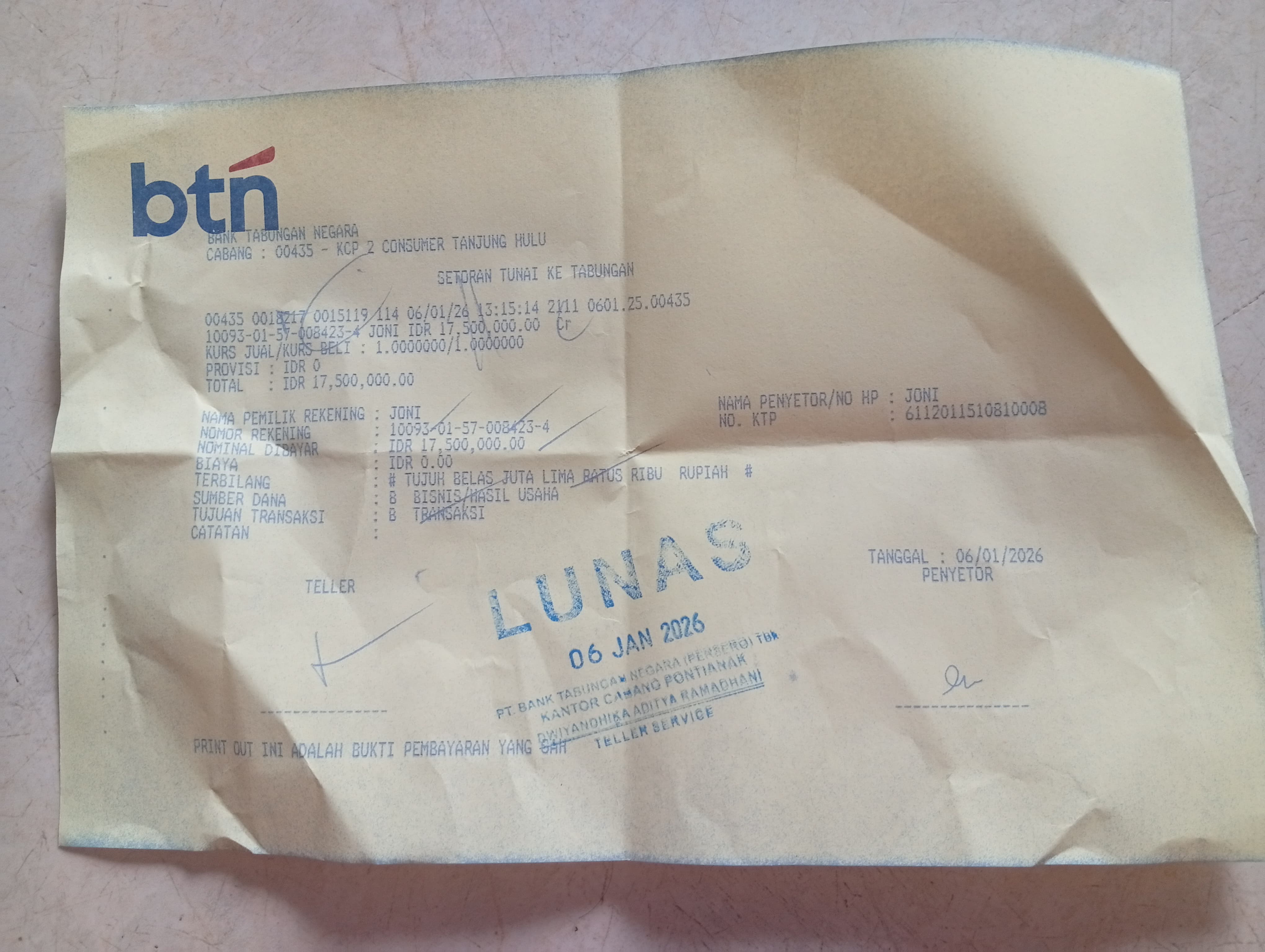 Foto Kunjungan - DOK_BUKTI_BAYAR