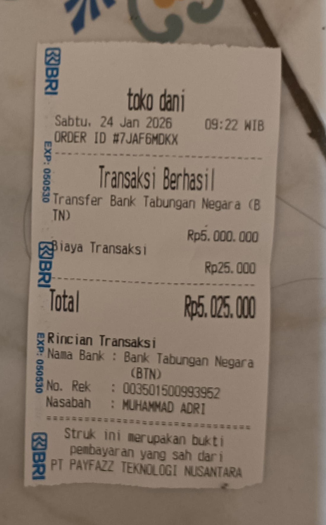 Foto Kunjungan - DOK_BUKTI_BAYAR